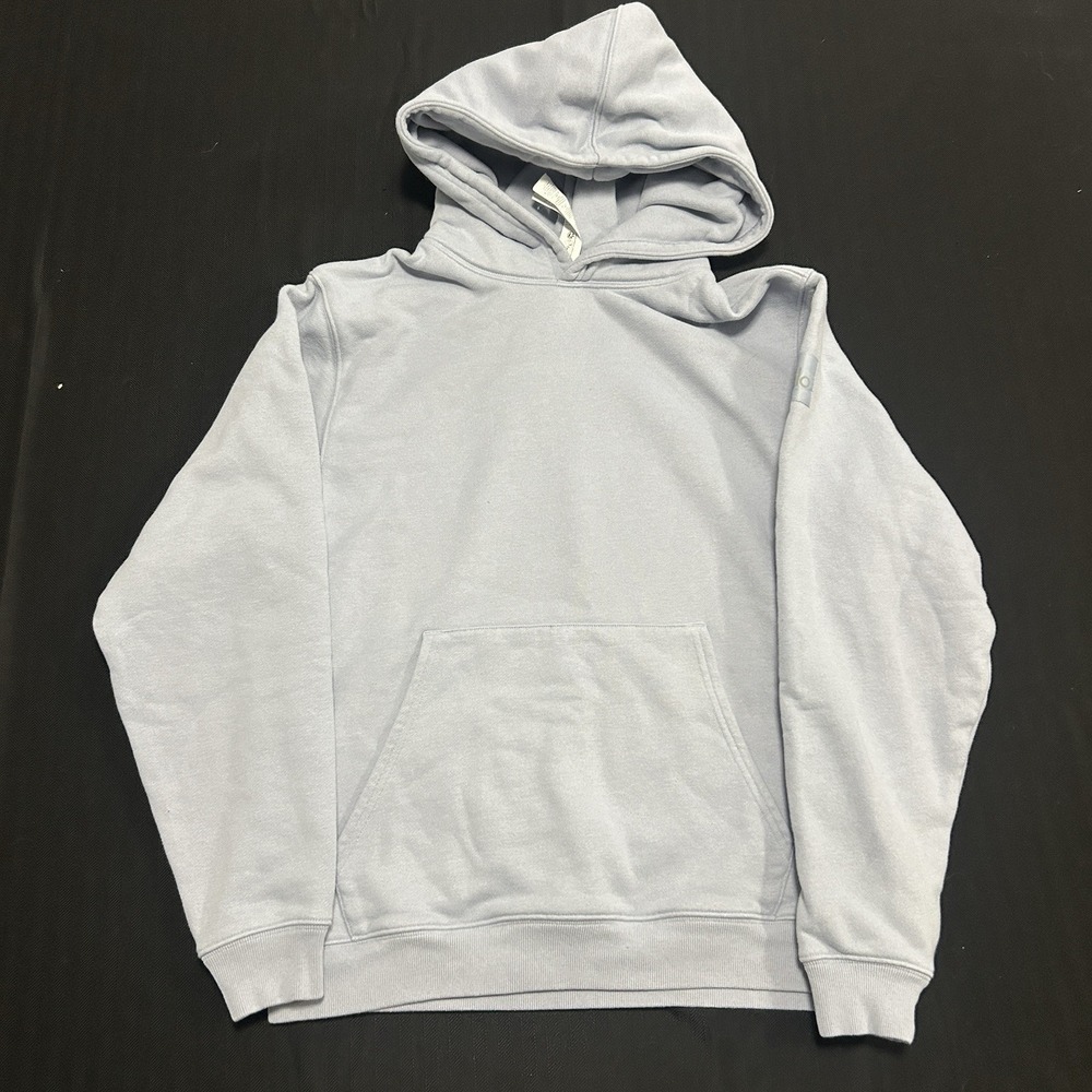 Alo Yoga Double Take Hoodie Womens XXS Beige Bone Oversized Pullover Modal